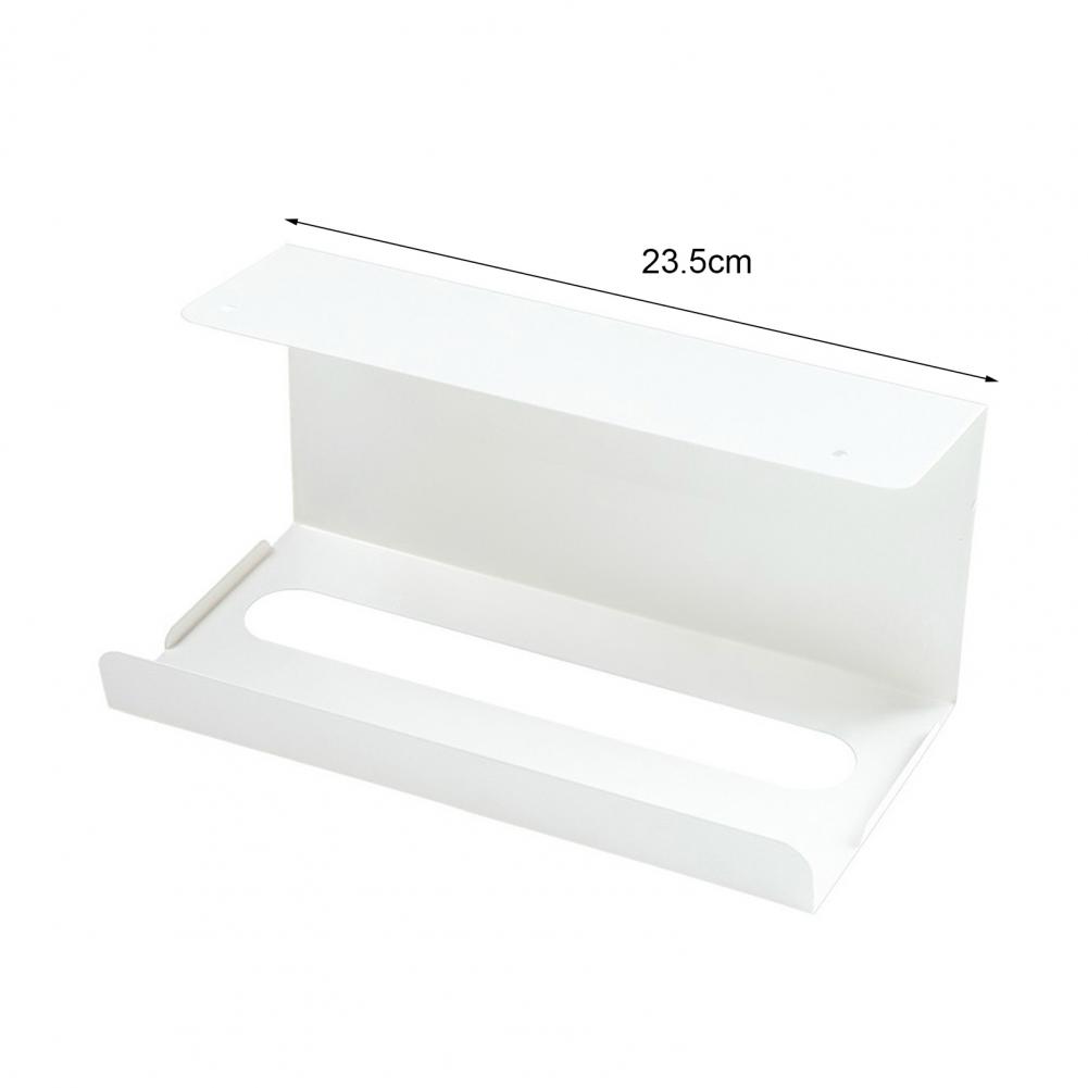 Держатель для салфеток Железо Ржавчиностойкий Без сверления Подвесной на спинку Полка для салфеток Стойка для бумажных полотенец Кухонные аксессуары