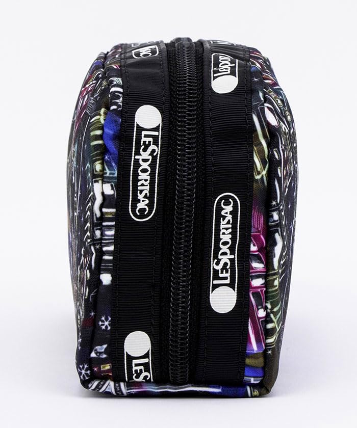 Чехол ПРЯМОУГОЛЬНЫЙ Зимний черный [LeSportsac] [Официальный] КОСМЕТИЧЕСКИЙ/6511 NWC