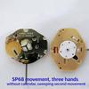 Высококачественный кварцевый механизм SP68 без календаря. Точное измерение времени. Для ремонта и модернизации часов.