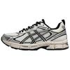 Asics Abrasion Resistant Low Top Running Shoes Women's White Black Sneakers 1012B869-100