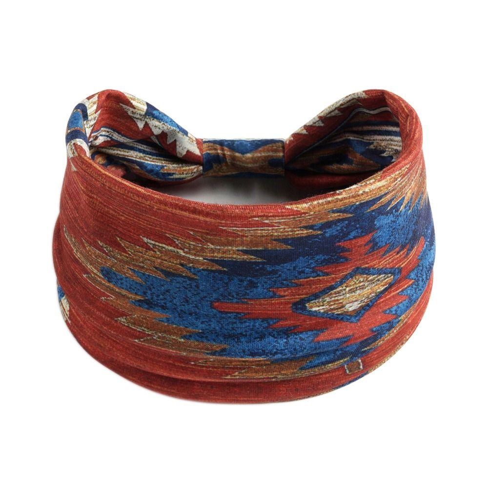 Knot Wide Headbands Elastic Turban Headwrap Soft Boho African Headband Hair Accessories