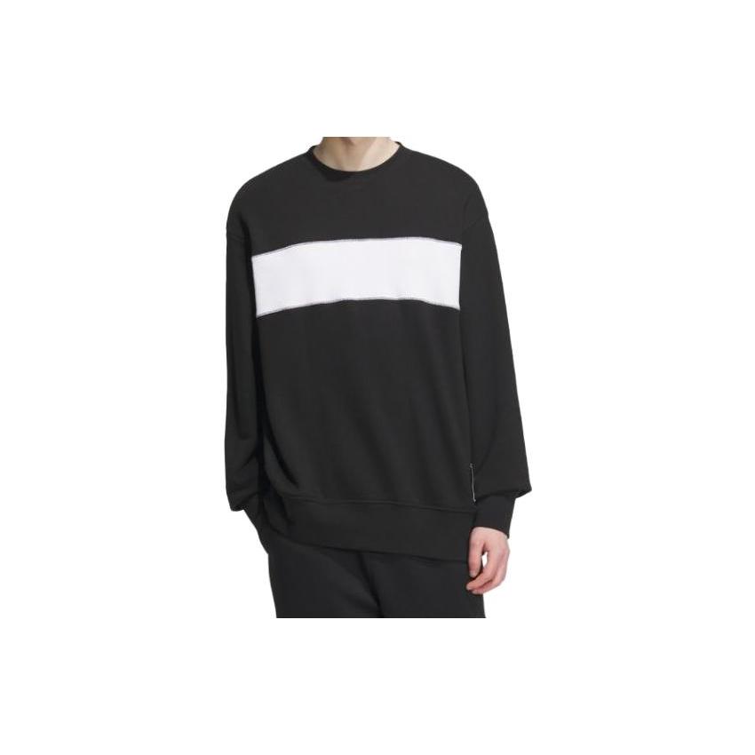 adidas Толстовки Унисекс Черные С Круглым Вырезом Умеренные Другие IT6398
