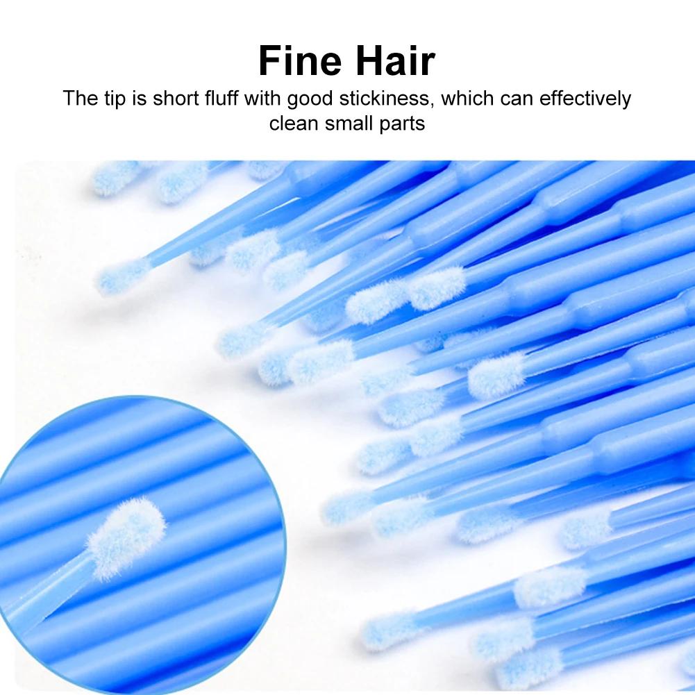 100 шт./лот кисти для подкраски микро-наконечники для автомобильной мини-кисти для автомобильных деталей головка мини-спрей автомобильный аппликатор палочка