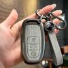 Новый металлический автомобильный дистанционный ключ чехол чехол брелок для A1 A3 A4 A5 A6 A7 A8 Quattro Q3 Q5 Q7 2009-2015 защитные аксессуары