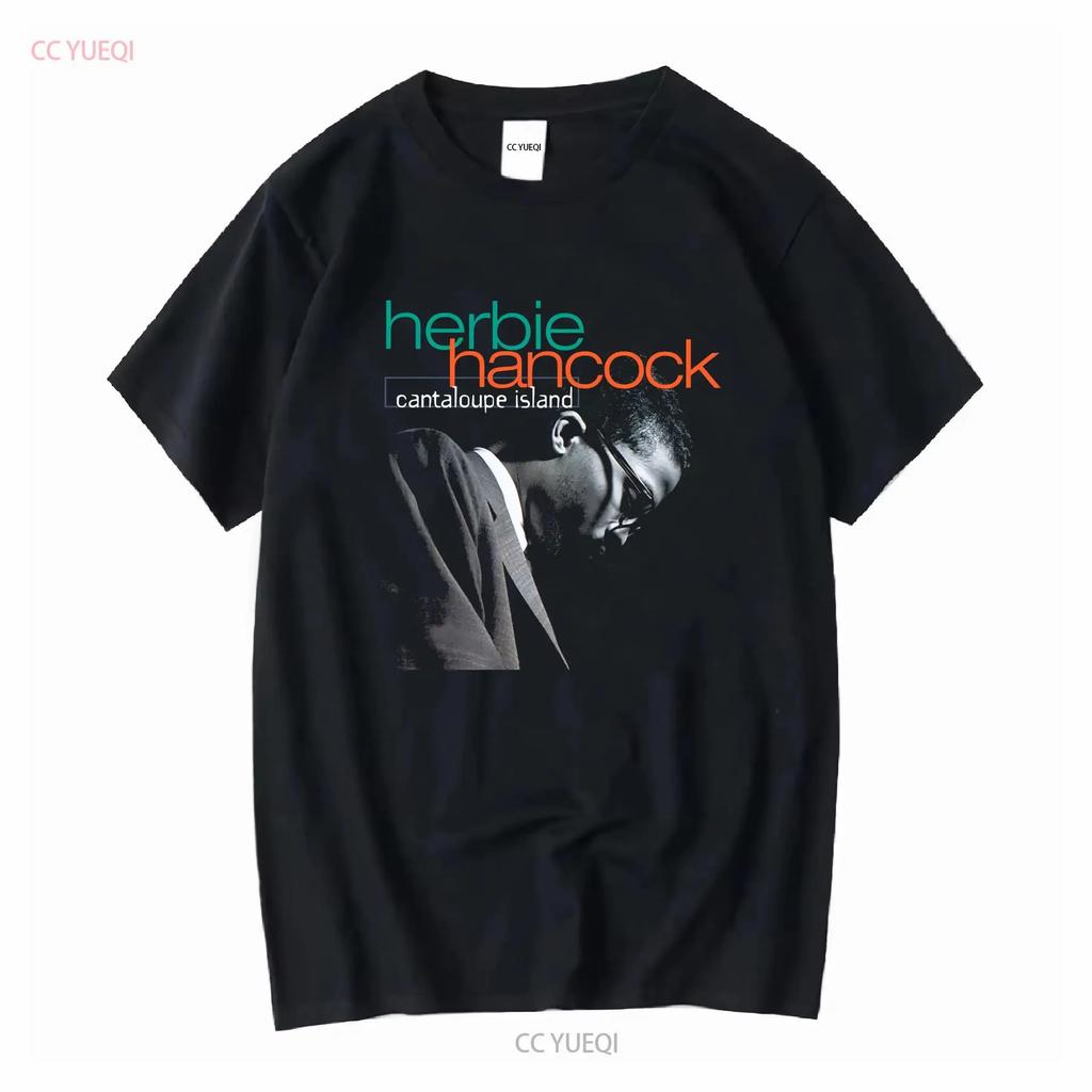 Cantaloupe Island Remastered Herbie Hancock Футболка Freddie Hubbard Ron Carter винтажная Стирка Слегка дизайнерская одежда мужская