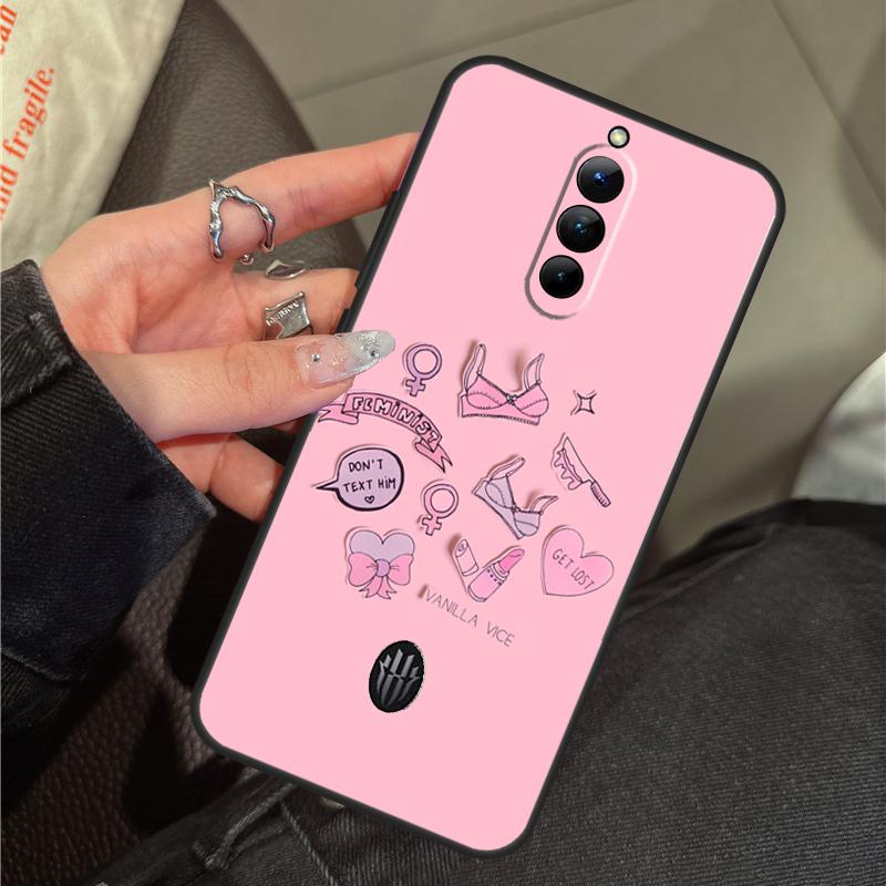 Feminist Girl Power Women Case For ZTE Nubia RedMagic 10 Pro Plus 11 9 8 8S 9S 10S Pro 5G 5S 6 7 6S 7S Pro 11 Air Cover