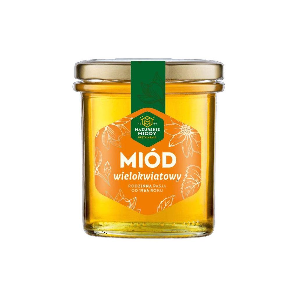 Mazurskie Miody Miód Wielokwiatowy 400G