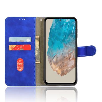 Чехол для Samsung Galaxy M35 5G Кожаный с эффектом кожи Противоударный Чехол-книжка с кошельком