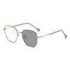Outdoor Color Changing Sunglasses Women's Intelligent Photochromic Minus Diopter Glasses Trendy Myopia Prescription Eyeglasses