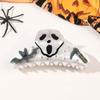Водонепроницаемая заколка-акула на Хэллоуин, акриловая, из уксусной кислоты, заколка-краб для волос, заколка-акула в виде черепа, женская