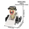 2024 3D Speakerman Children's Block Plastic Game Designer for Teens and Children Skibidi Toilet