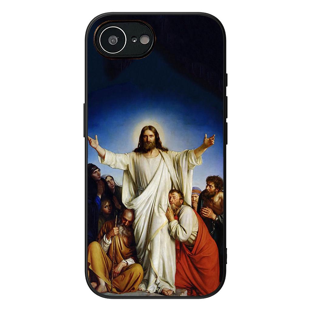 Защитный чехол с изображением Креста, Иисуса, Иуды для Samsung Galaxy S22 S21 S20 FE Ultra Plus A35 A36 A37 A33 A34 A04 A71
