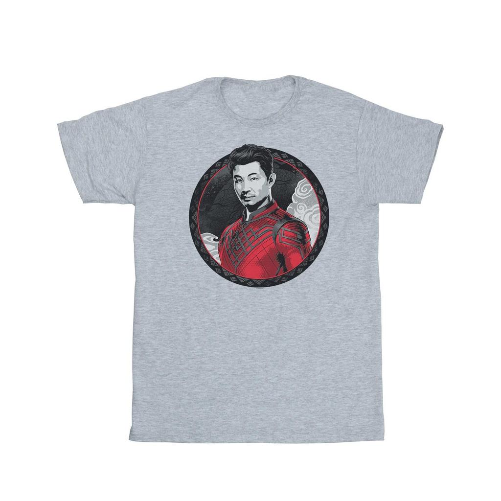 Marvel Mens Shang-Chi And The Legend Of The Ten Rings Red Ring T-Shirt