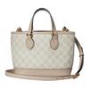 Gucci Ophidia Detachable Shoulder Strap Double G Logo Canvas And Leather Trim Mini Shoulder Crossbody Bag Women handbags Beige White 811716-FAA4G-9897