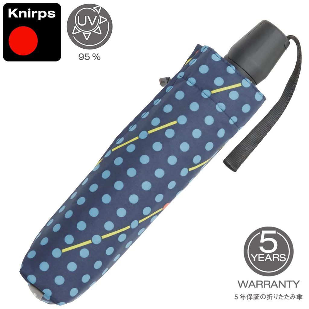 Knirps Shooting Star MEDIUM DUOMATIC SAFETY Folding Umbrella Imported 5 Year Warranty T.220 [Regular Product] KNTL220-8591
