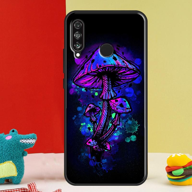 Trippy Mushroom Psychedelic Art For Huawei Nova 9 10 SE 12i 12s 11i 5T Y91 Y90 Y60 Y70 Y72 Y61 P60 Pro P20 P30 P40 Lite Case
