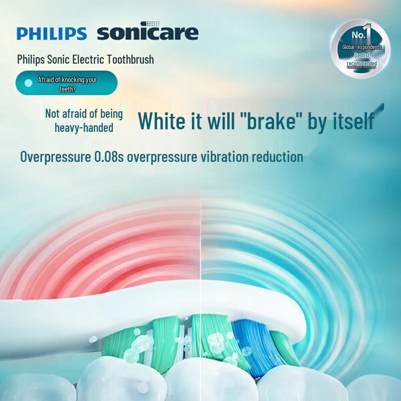 Philips Звуковая электрическая зубная щетка DiamondClean 1 серии, вилка CN (адаптер в комплекте)