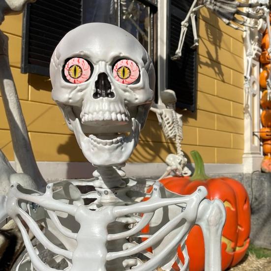 10 шт. Хэллоуин Поддельные глазные яблоки Реалистичные Страшные Пластиковые Кровавые Глазные яблоки в Сетчатом мешке для Украшения Дома с привидениями на Хэллоуин