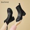 Женские ботильоны DAPHNE на массивном каблуке с подкладкой