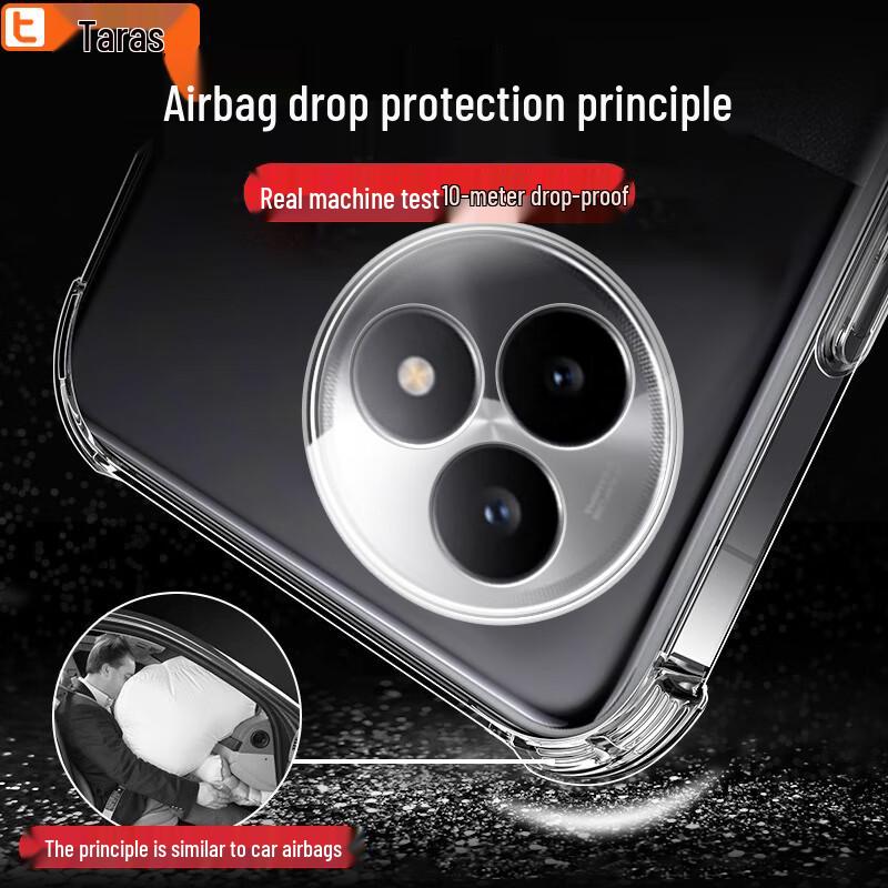 Прозрачный мягкий чехол для телефона Talasi Redmi Airbag