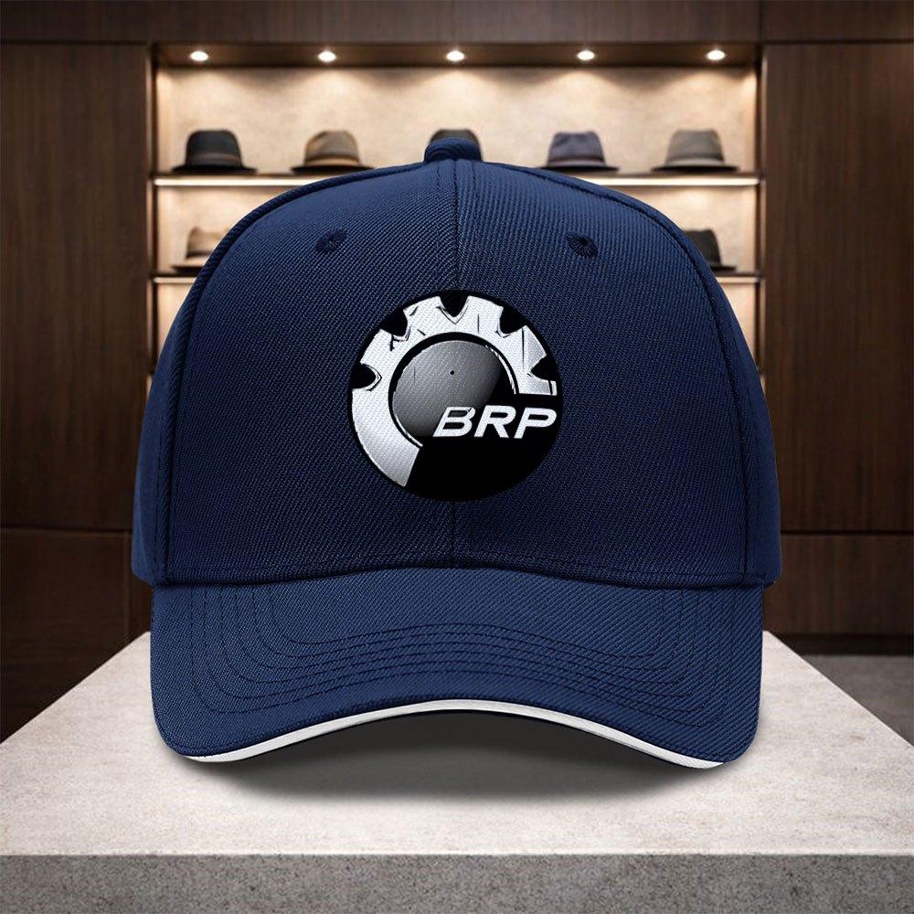 BRP Brand Logo Design Casual Versatile Baseball Cap for Unisex And Women Adjustable Style Golf Dad Hat Casual Headwear Suitable