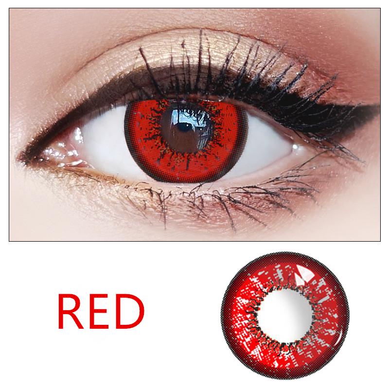 Цветные линзы для изменения цвета глаз