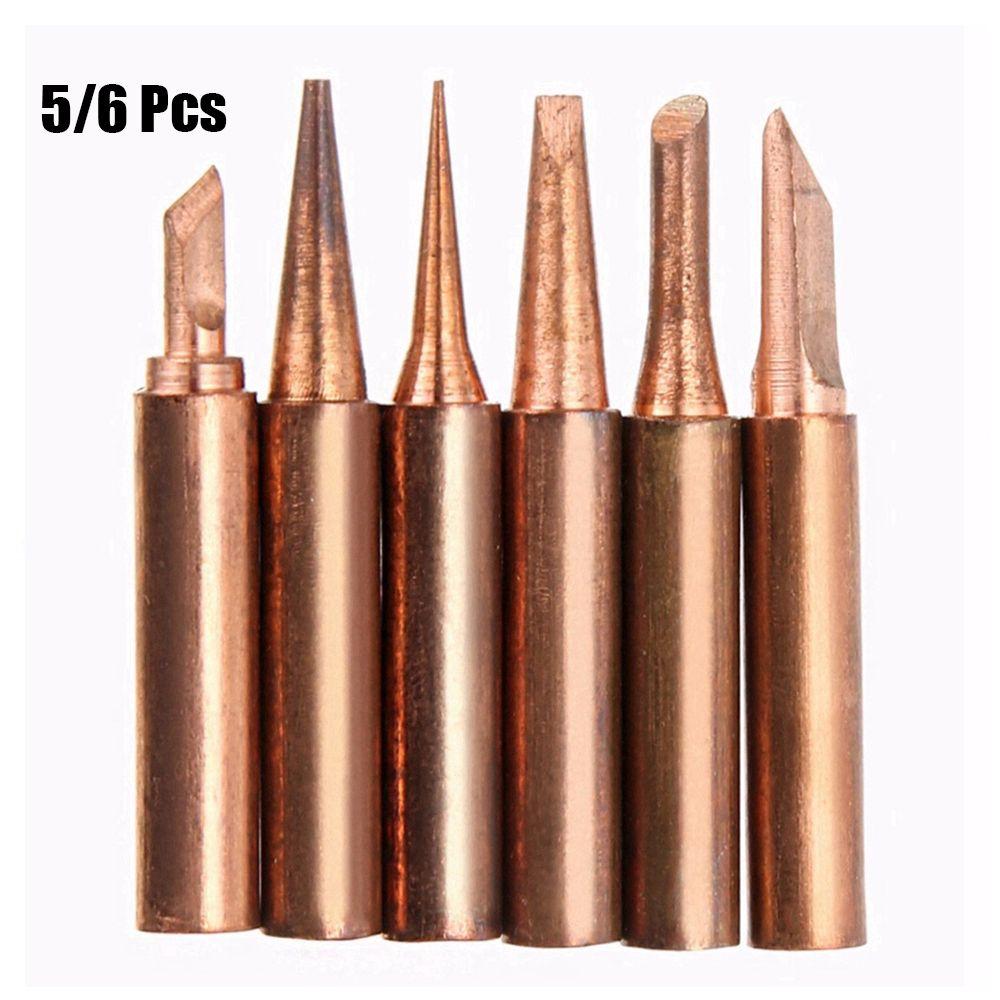 Медная насадка для паяльника 900M-T Сварочные наконечники Инструменты для паяльной станции 936/937/938/969/8586