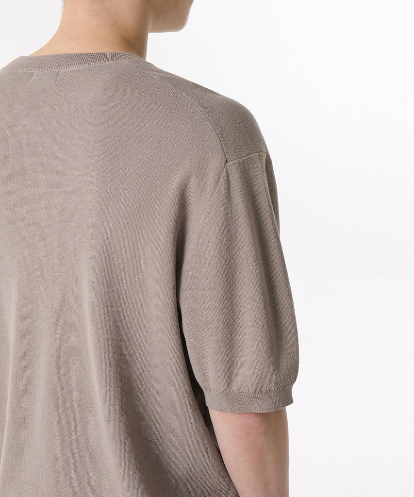 MUSINSA STANDARD Cool Touch Crew Neck Short Sleeve Knit [Taupe]