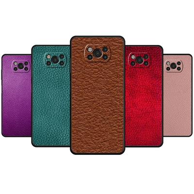Кожаный узор Celular Coque TPU Luxury для Xiaomi POCO M4 Pro 5G MI 11 lite 10T 9T M3 X4 F3 11T F4 GT X3 NFC