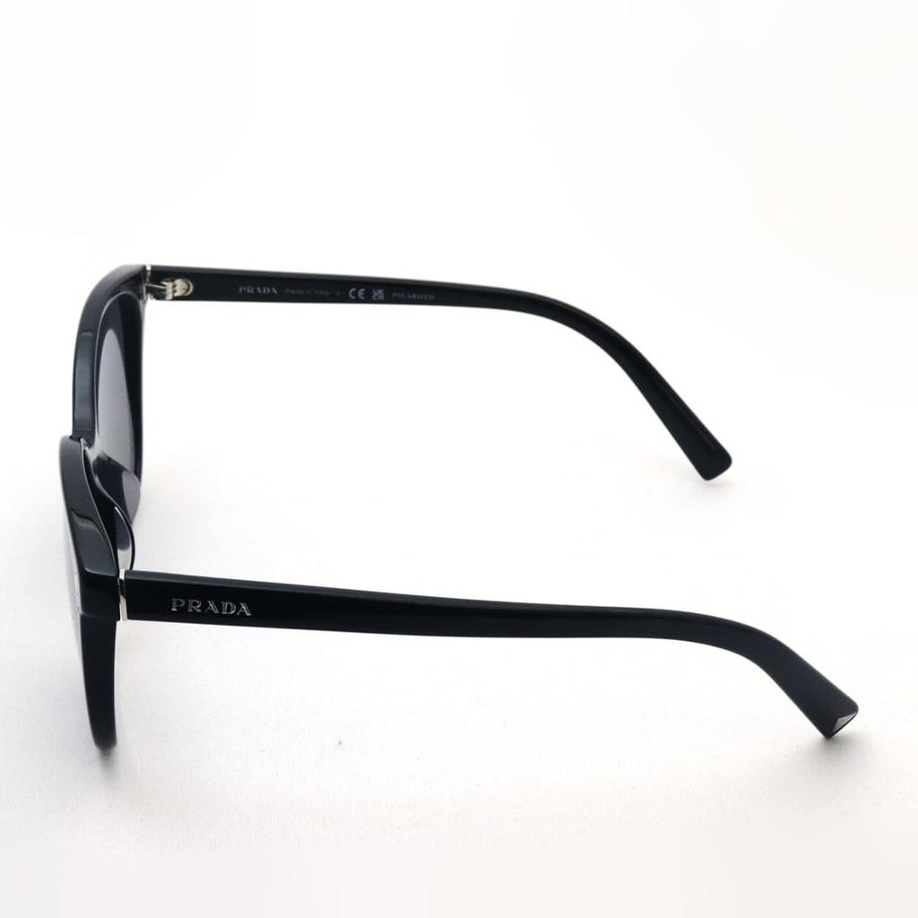 Prada Prada Polarized Sunglasses for Women PR22ZSF 1AB5Z1 Size 55 Made In Italy