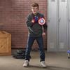 NERF Power Moves Marvel Captain America Shield Sling Roleplay Toy, Disc Launcher, Ages 5+ (Size M)