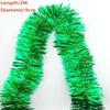 3pcs Xmas Christmas Tree Long Bold Garland Xmas Tinsel Party Supplies Wedding Decor