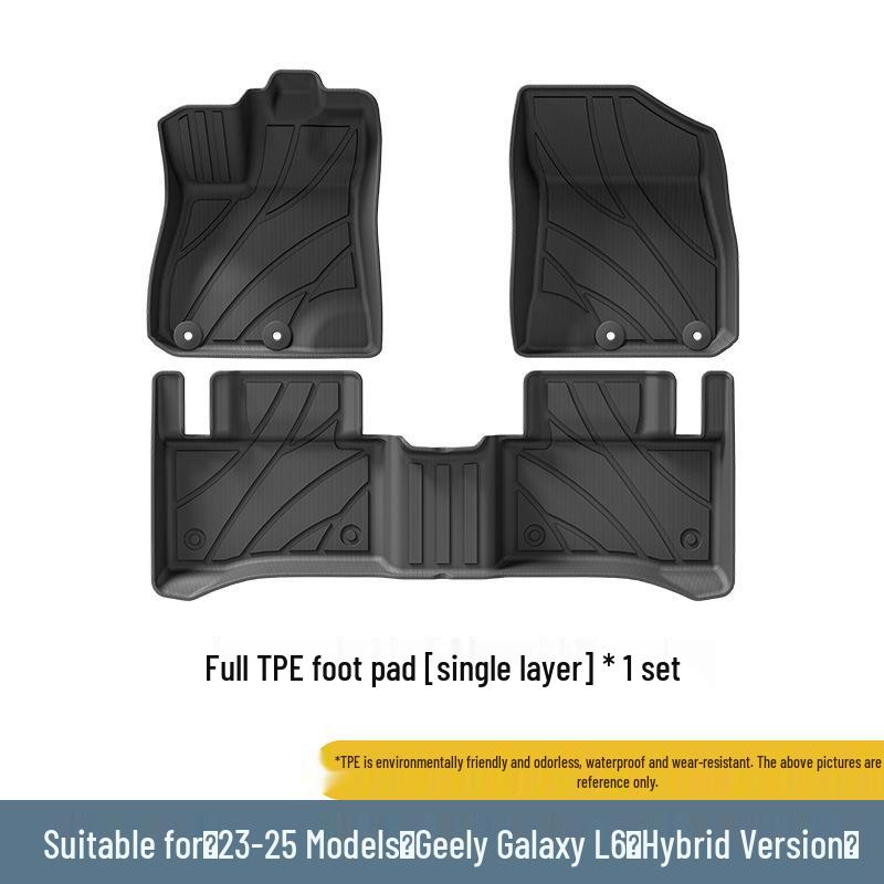 Водонепроницаемые, Экологичные Коврики в Багажник для Geely Galaxy L6 Hybrid 23-25