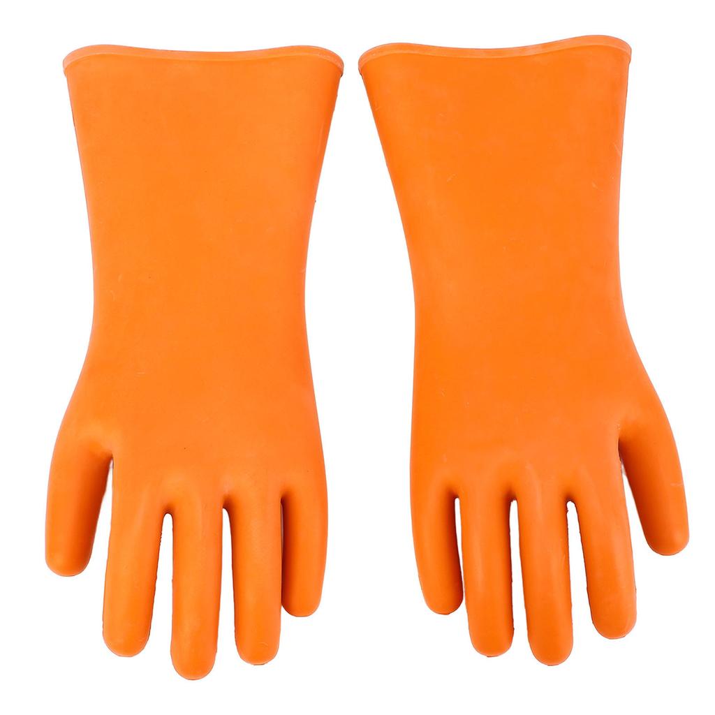 1 пара перчаток с высоким напряжением, резиновые, устойчивые к порезам, водонепроницаемые, 20000 В, 12 кВ, электрик