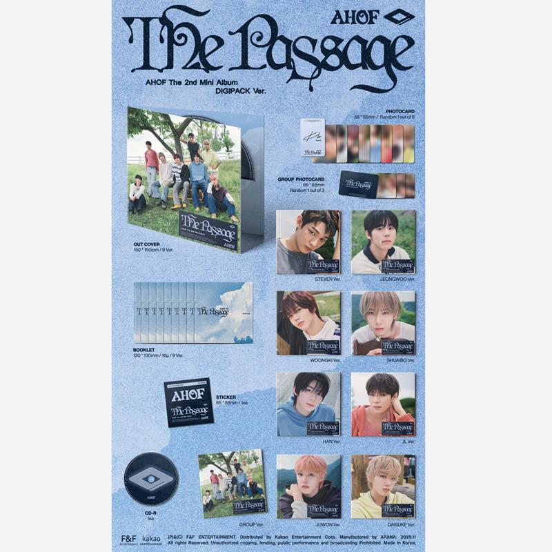 AHOF 2-й мини-альбом [The Passage] DIGIPACK Вер.(Онлайн-преимущество)