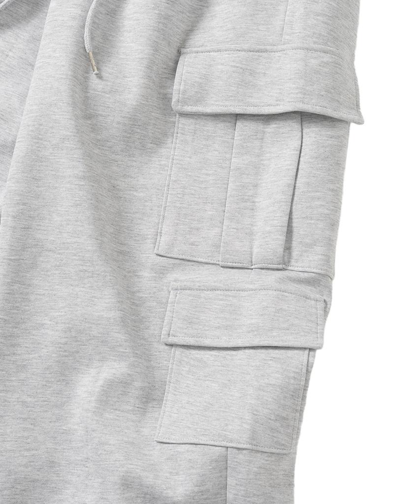 XOX Wide Cargo Double Pocket Long Pants [M/Grey]