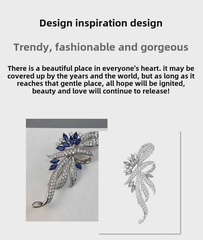 Роскошная брошь-бантик в виде цветка циркония: Стильная и универсальная булавка