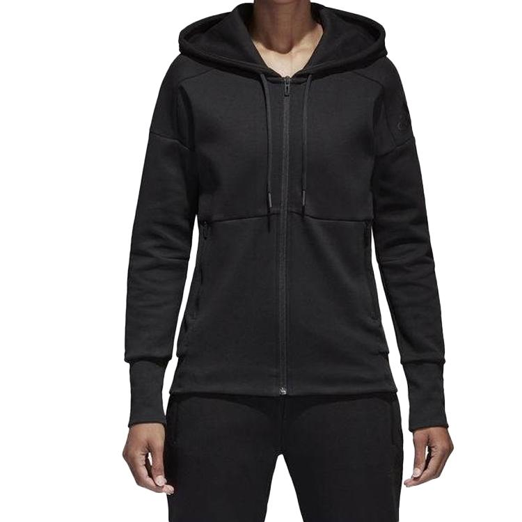 adidas Спортивная куртка женская верхняя одежда черная CG1013