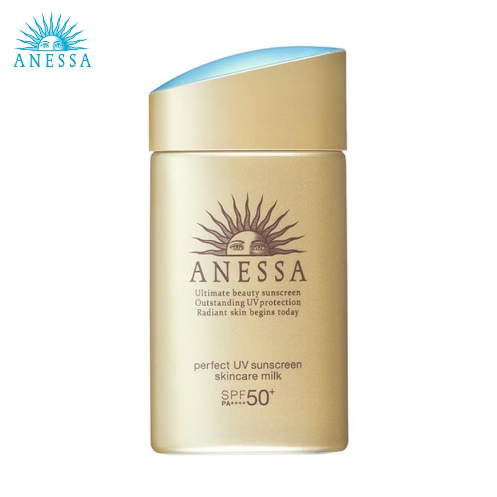 ANESSA Perfect UV Sunscreen Skincare Milk a SPF50+ PA++++ 20 мл / 60 мл - Shiseido Japan