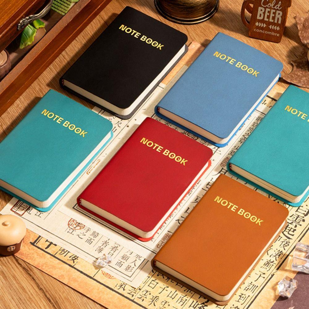 Портативный блокнот A7, горизонтальная линовка, внутренние страницы, блок для заметок, многофункциональный дневник-планировщик, для студентов