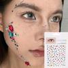 Love Diamond Stickers On The Face Rhinestone Makeup Bright Face Art Sticker Children's Temporary Tattoo Rhinestone Makeup Tools