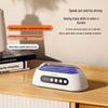 Newman Wireless Bluetooth White Noise Speaker with Clock & Alarm