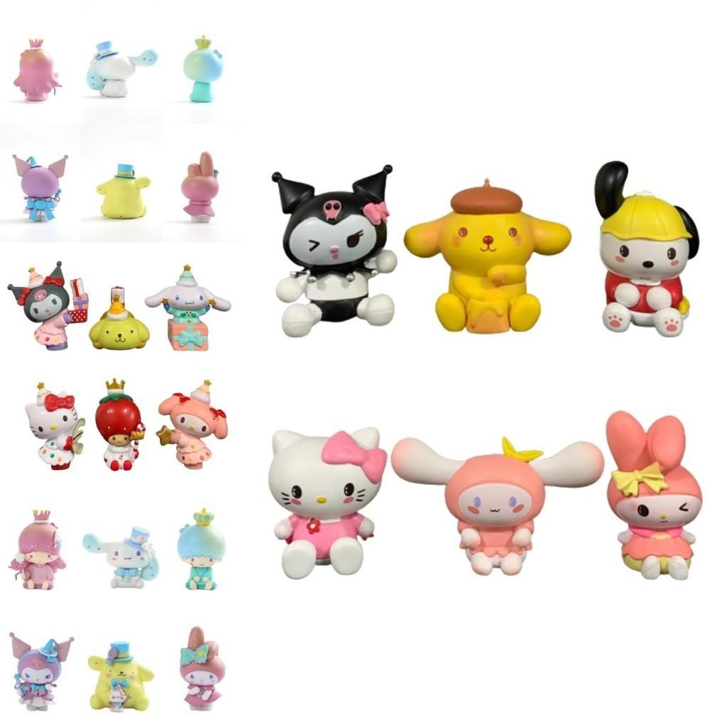 Изысканный набор фигурок кукол Sanrio My Melody для коллекции и в подарок