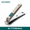 MR.GREEN Nail Clippers Curved Blades Fingernail Cut Nippers Manicure Scissors Stainless Steel Pedicure Tools