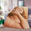 Singer A-andrea Berg Blanket Warm And Soft Suitable For Bedroom Living Room Sofa Bed Office Travel Camping