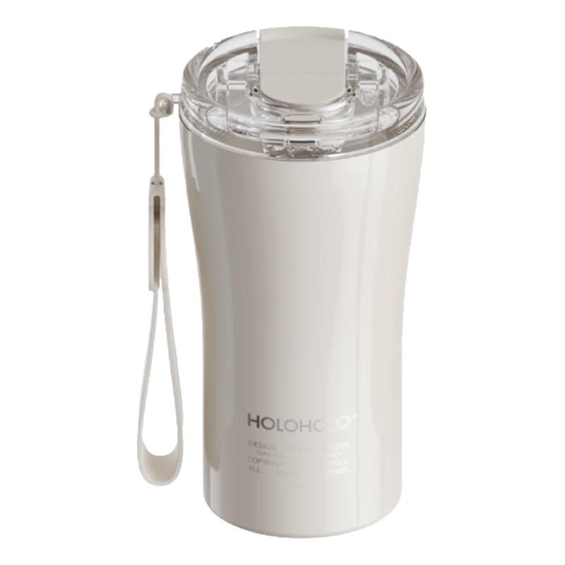 HOLOHOLO Insulated Coffee & Tea Mug with Straw