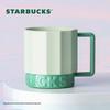 Геометрическая керамическая кружка Starbucks