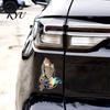 Weather Resistant Rosary Sticker Praying Hands & Car Sticker, Reflective Decal, Cool Aesthetic Body Decal Waterproof Jesus for Auto Window Bumper