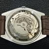 VINTAGE SEIKO AUTOMATIC JAPAN 6319A MENS BROWN COLOR DIAL WATCH a701363-5