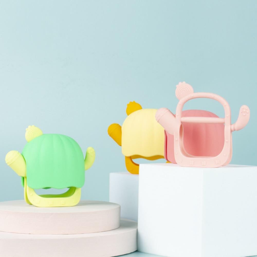 Детские аксессуары для ухода за полостью рта новорожденных силиконовая палочка для зубов кактуса для обучения укусу для ребенка